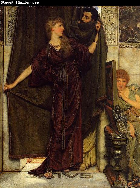 Laura Theresa Alma-Tadema Not at Home Sir Lawrence Alma